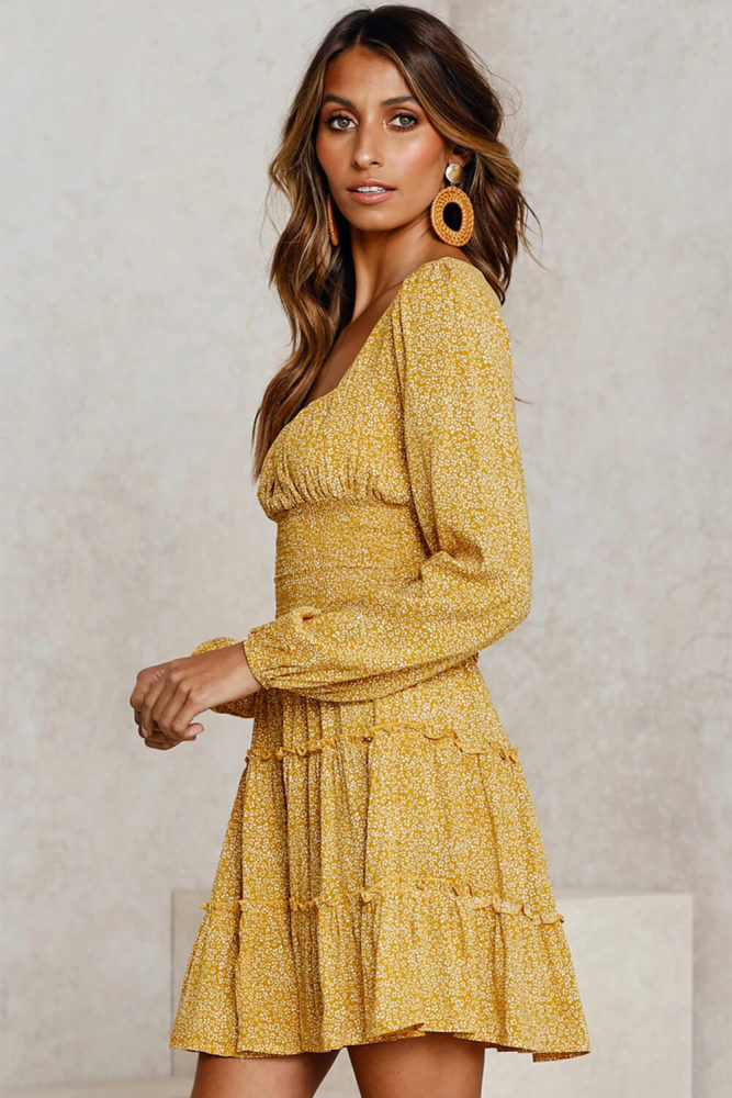 Yellow Lily Dress