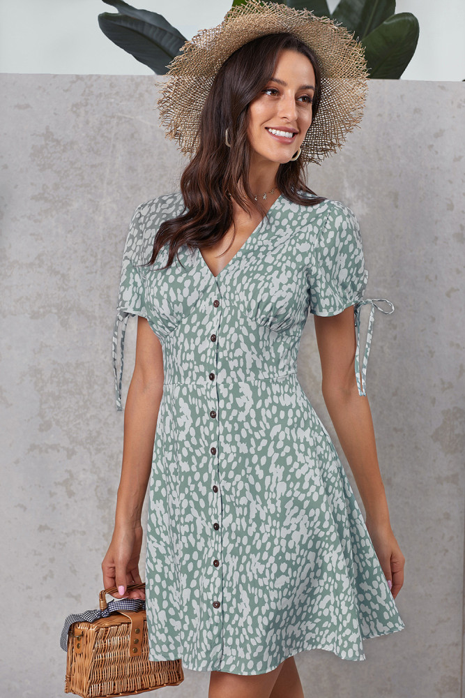 Green Valentina Dress