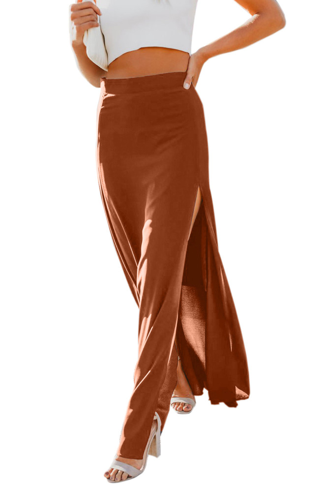 Orange Drop Dead Gorgeous Maxi Skirt
