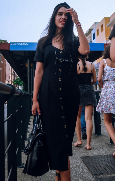Black Summer Buttoned Casual Shirt Maxi Dress