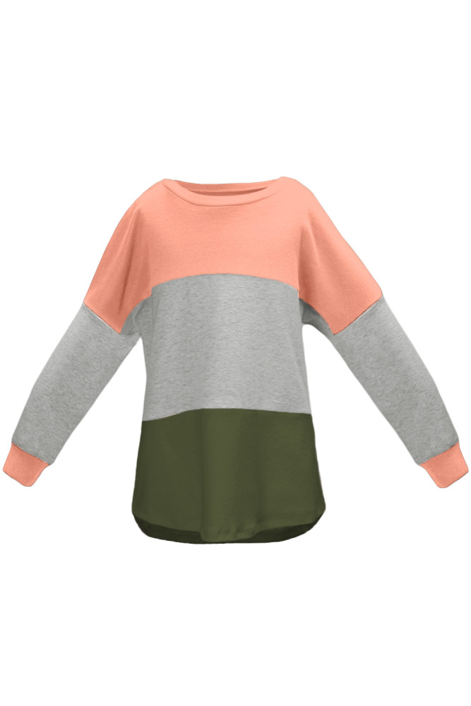 Orange The Callie Colorblock Sweater