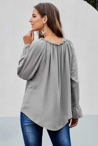 Gray Classic Tale Blouse