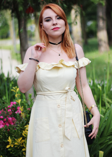 Beige Dawn Dress