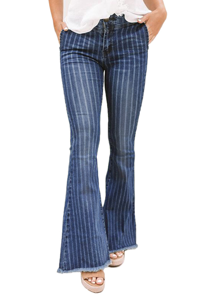 Midrise Flare Legs Jeans