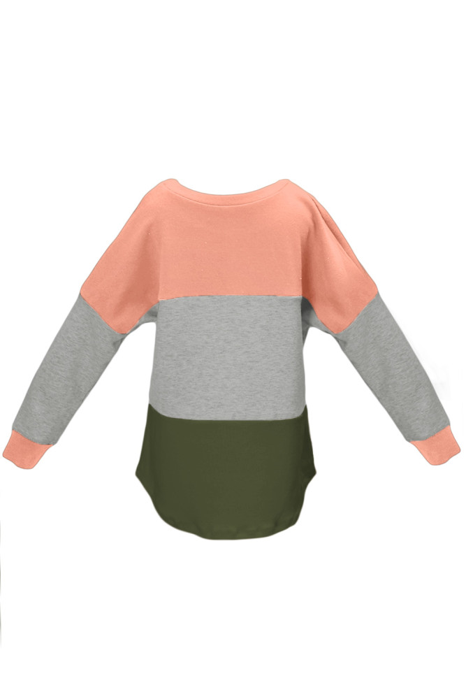 Orange The Callie Colorblock Sweater