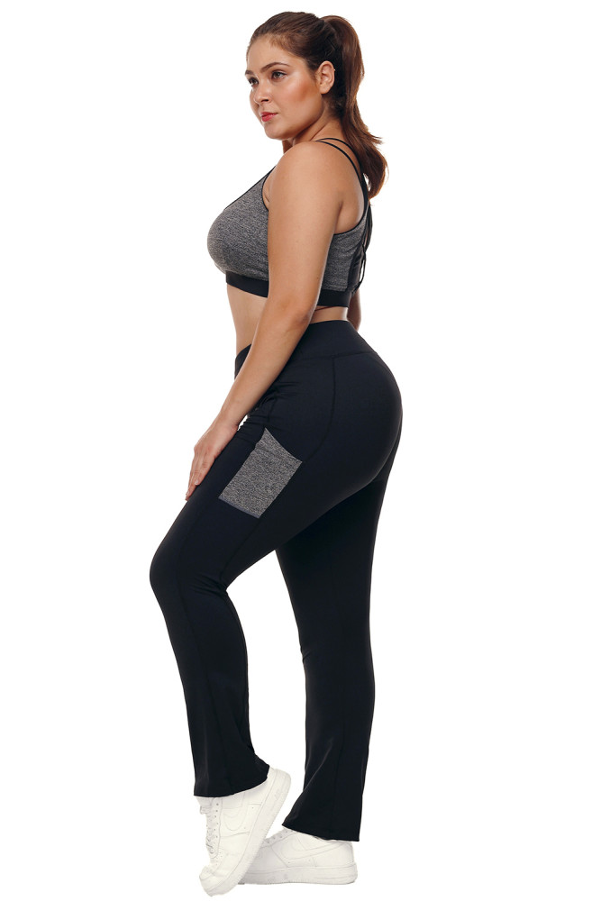 High Waist Tummy Control Workout Bootleg Yoga Pants