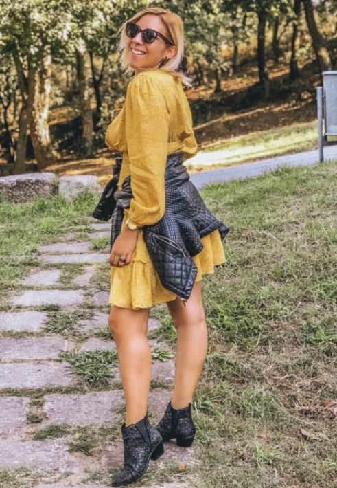 Yellow Lily Dress