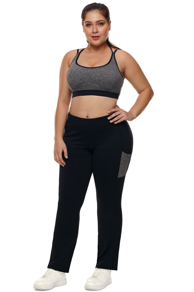 High Waist Tummy Control Workout Bootleg Yoga Pants