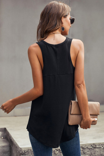 Black Vagabond Vintage Wash Tank Top