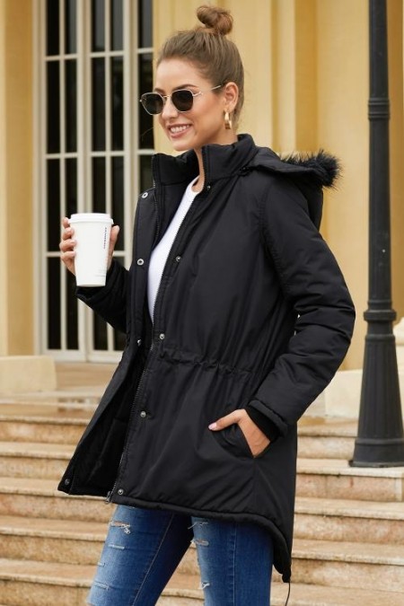 Black Breitenbush Hooded Parka