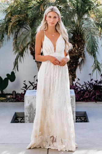 White It Was All A Dream Lace Maxi Dress