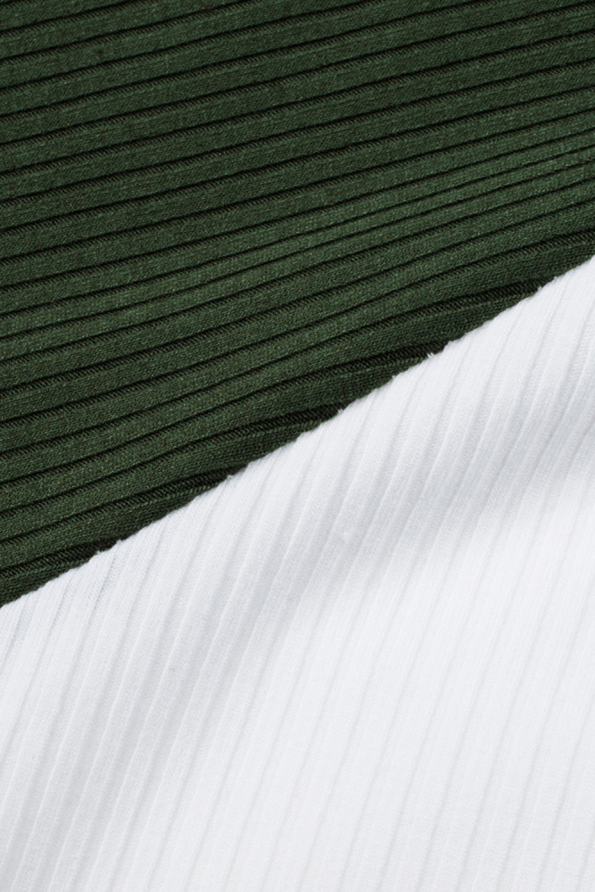 Green Season Awaits Long Sleeve Raglan Top