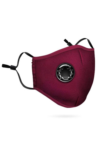 Wine Anti-Pollution Activated Carbon Face Mask with Breathing Valve
