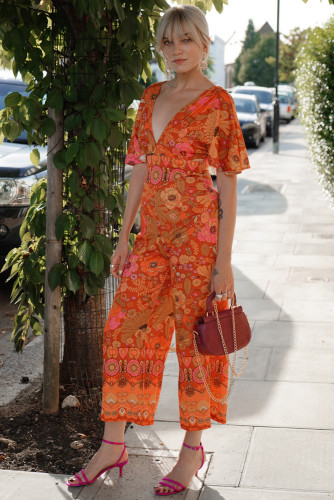 Chic Jumpsuit in Fiesta
