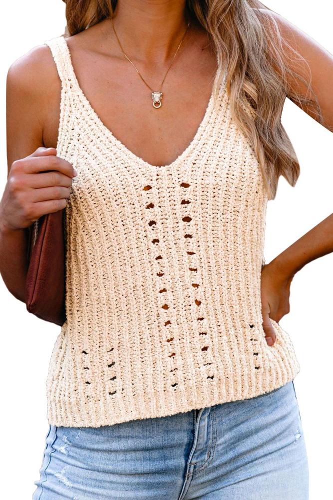 Apricot Equinox Cotton Blend Tank