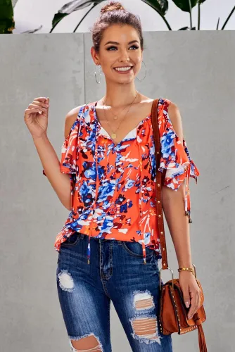 Orange Love Stitch Lifetime of Love Top