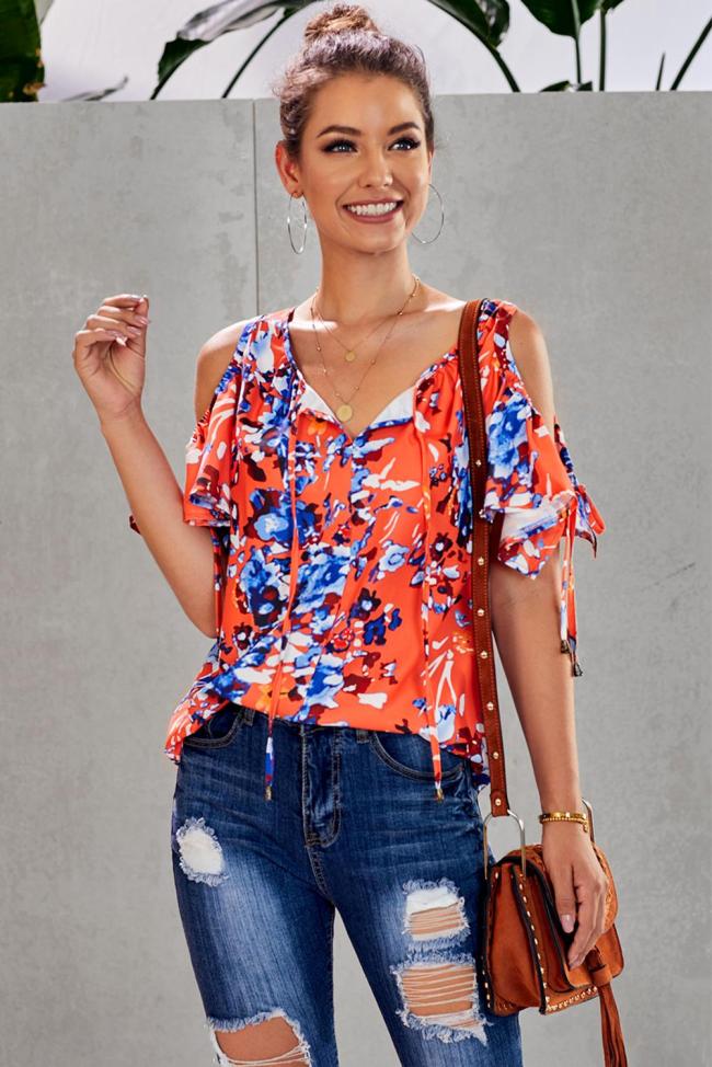Orange Love Stitch Lifetime of Love Top