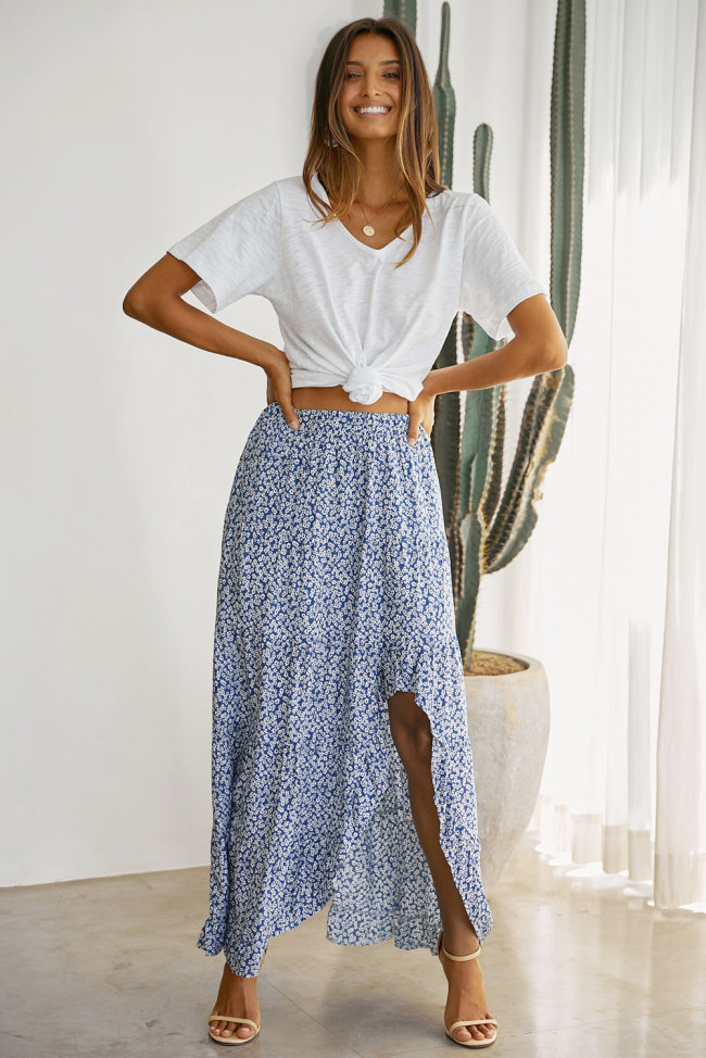 Sky Blue Traveller Skirt