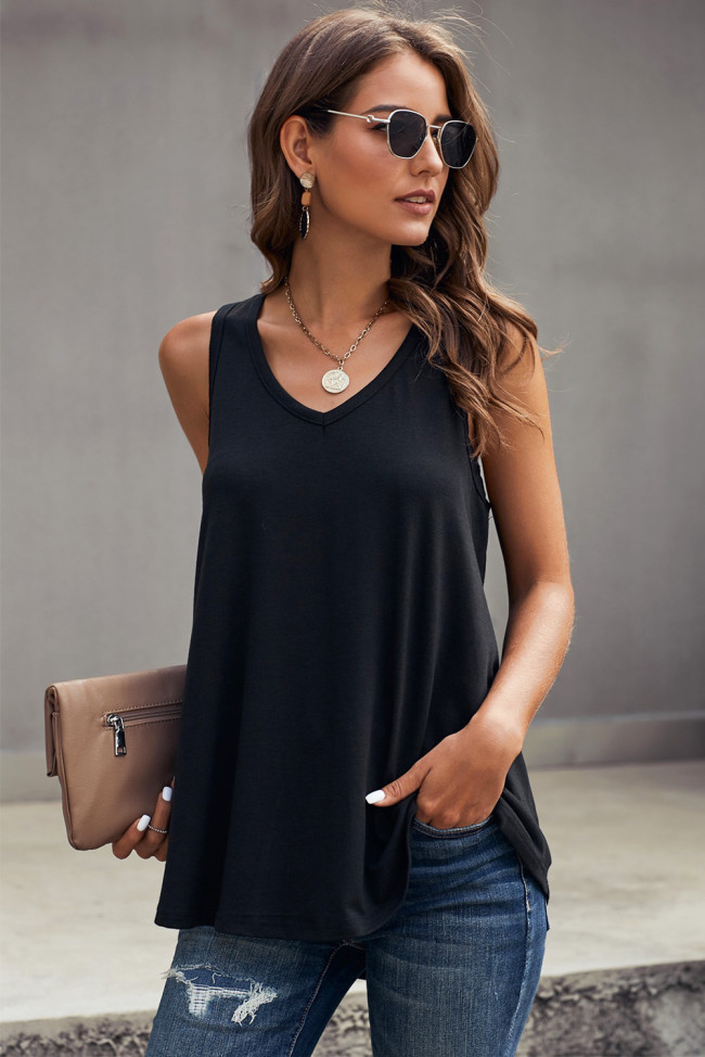 Black Vagabond Vintage Wash Tank Top