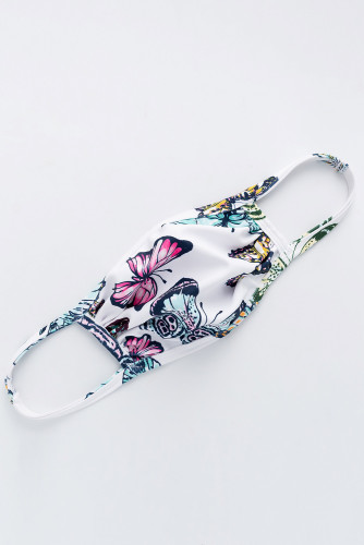 Butterfly Print Face Mask