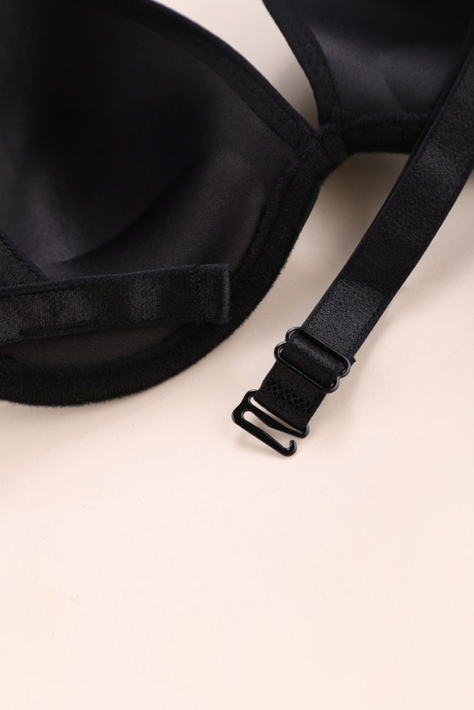 Black Strapless Bra Lingerie