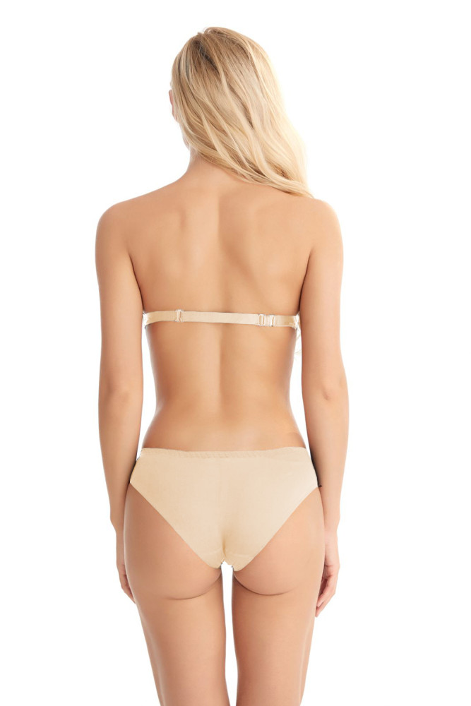 White Strapless Bra Lingerie