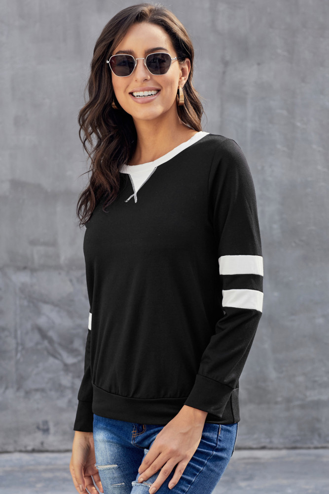 Black Addicted To You Long Sleeve Sweatshirt