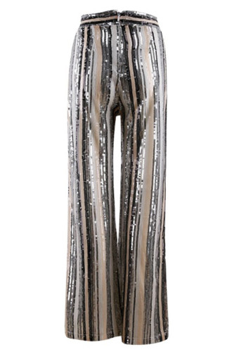 Sequined Evening Party Club Pants