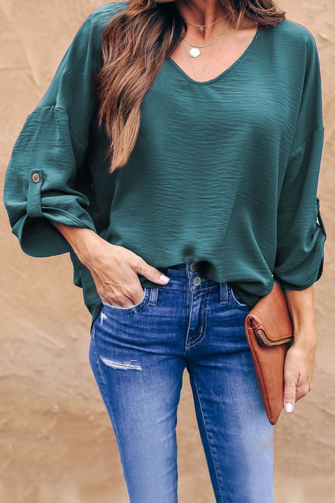 Green On Melrose Blouse