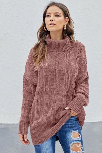 Pink Soft Chenille Sweater