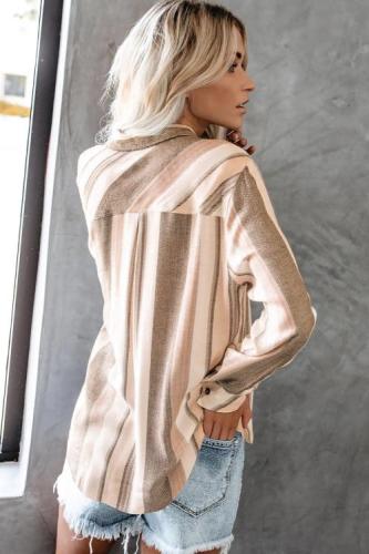 Orange Scenic Route Button Down Top