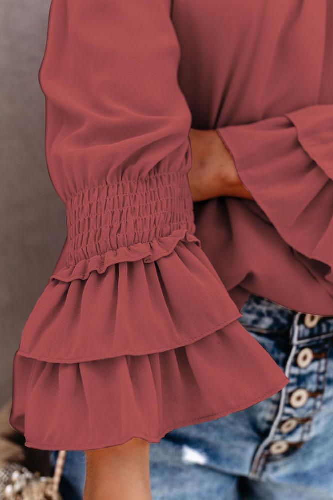 Red Longing For You Off The Shoulder Top