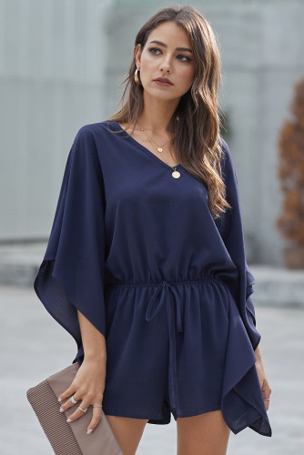 Blue Born To Fly Kimono Romper