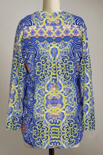Blue Moroccan Breeze Tunic