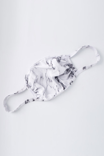 Marble Print Face Mask
