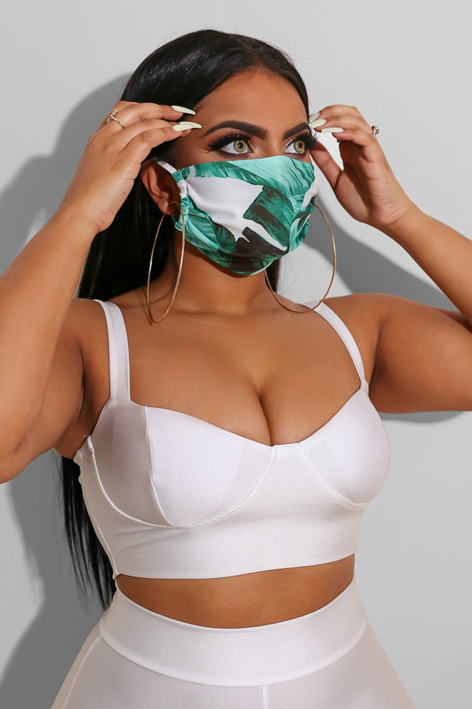 Island Palm Face Mask
