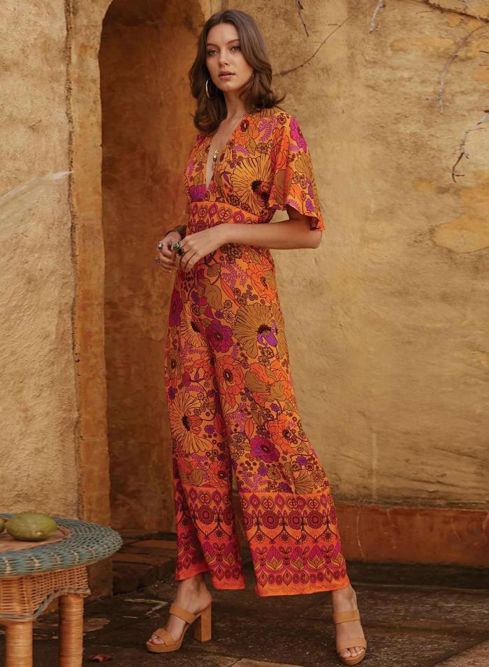 Chic Jumpsuit in Fiesta