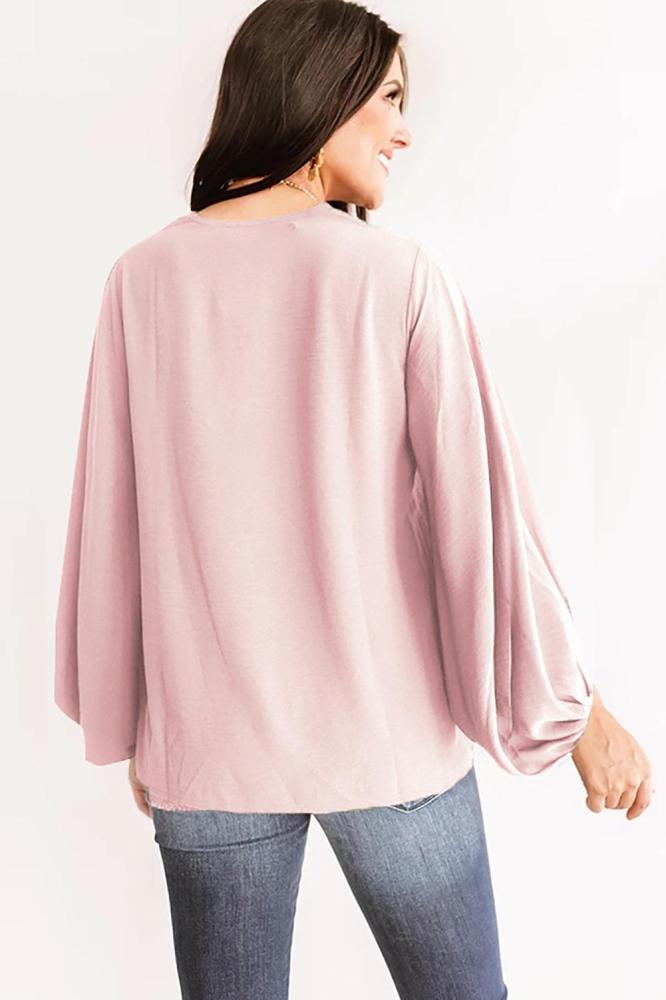 Pink Set For Success Shift Top