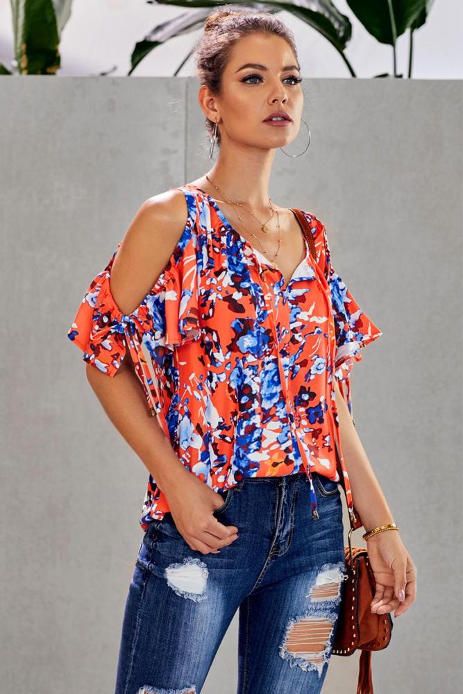 Orange Love Stitch Lifetime of Love Top