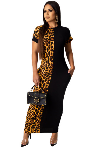 My Other Half Cheetah Print Maxi Dress