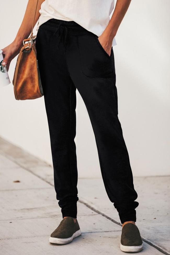 Black Change Of Heart Pocketed Joggers