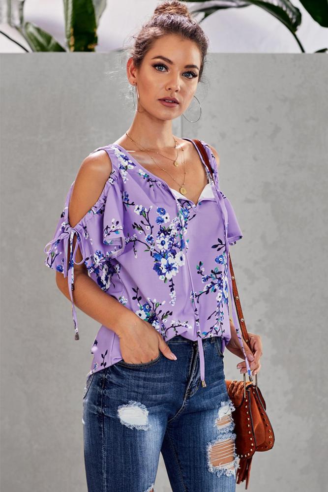 Purple Love Stitch Lifetime of Love Top