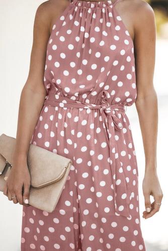 Pink Pretty Little Polka Dot Jumpsuit