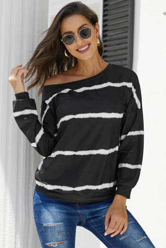 Black Tie Dye Sweatshirt
