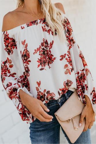 White Wherever You Go Off The Shoulder Top