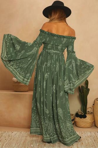 All Around The World Maxi Dress