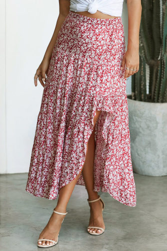Red Traveller Skirt