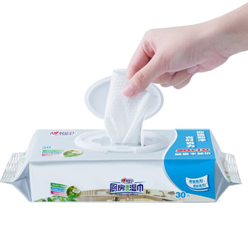 Kitchen Cleaning Wipes 24 Packets Totall 720 Pieces Wet Kitchen Papers