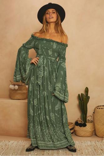 All Around The World Maxi Dress
