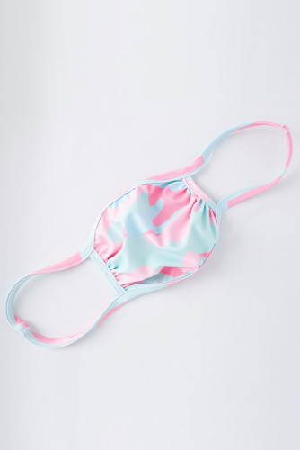 Pastel Camo Diva Face Mask